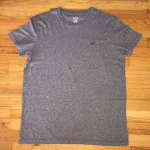 American Eagle Gray Short sleeve tee size large